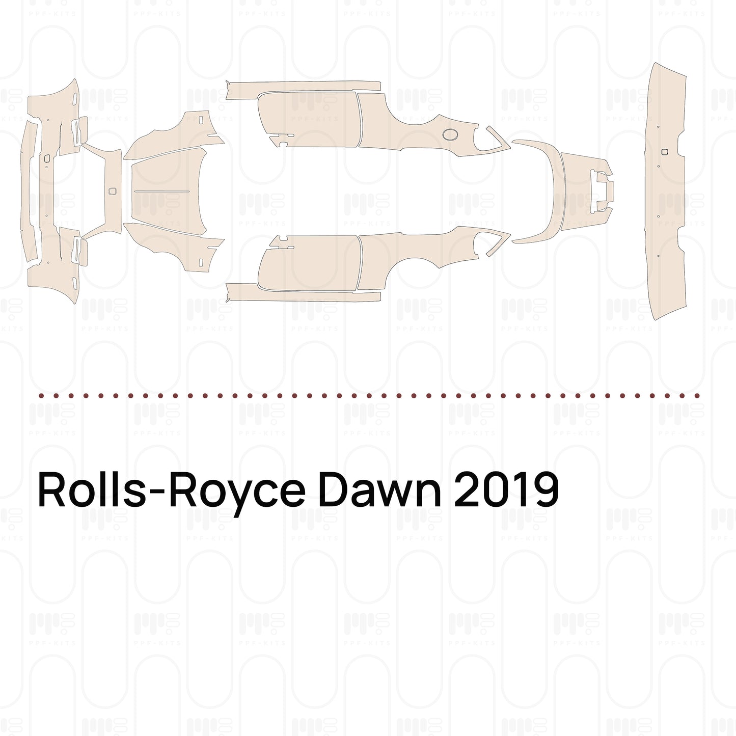 Pre-Cut PPF Rolls-Royce Dawn 2019