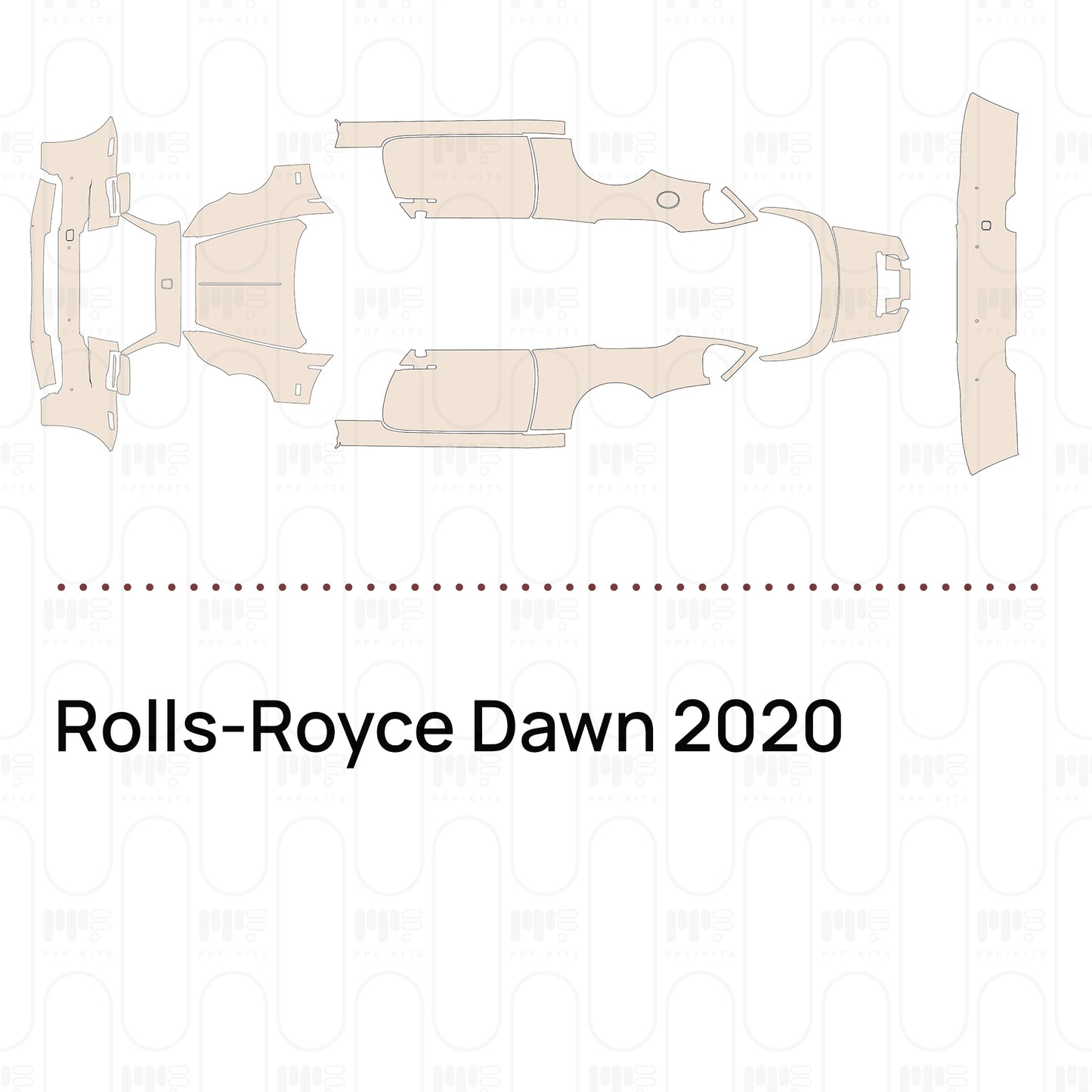 Pre-Cut PPF Rolls-Royce Dawn 2020