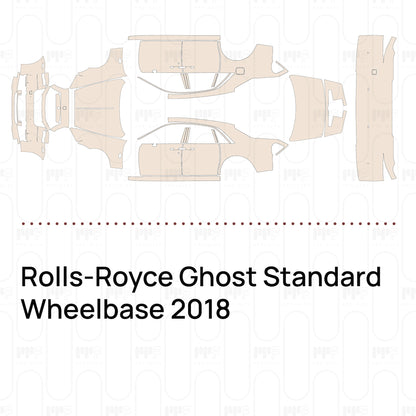Pre-Cut PPF Rolls-Royce Ghost Standard Wheelbase 2018
