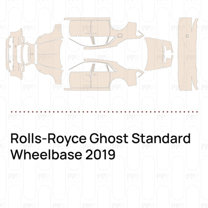 Pre-Cut PPF Rolls-Royce Ghost Standard Wheelbase 2019
