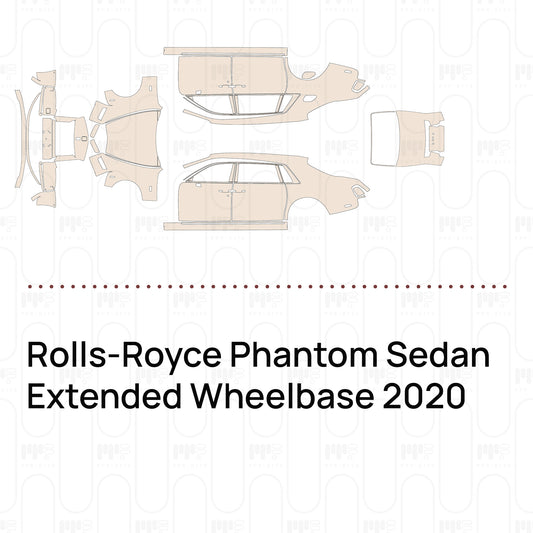 Pre-Cut PPF Rolls-Royce Phantom Sedan Extended Wheelbase 2020