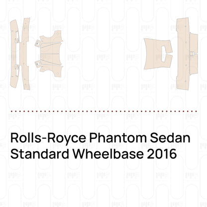 Pre-Cut PPF Rolls-Royce Phantom Sedan Standard Wheelbase 2016