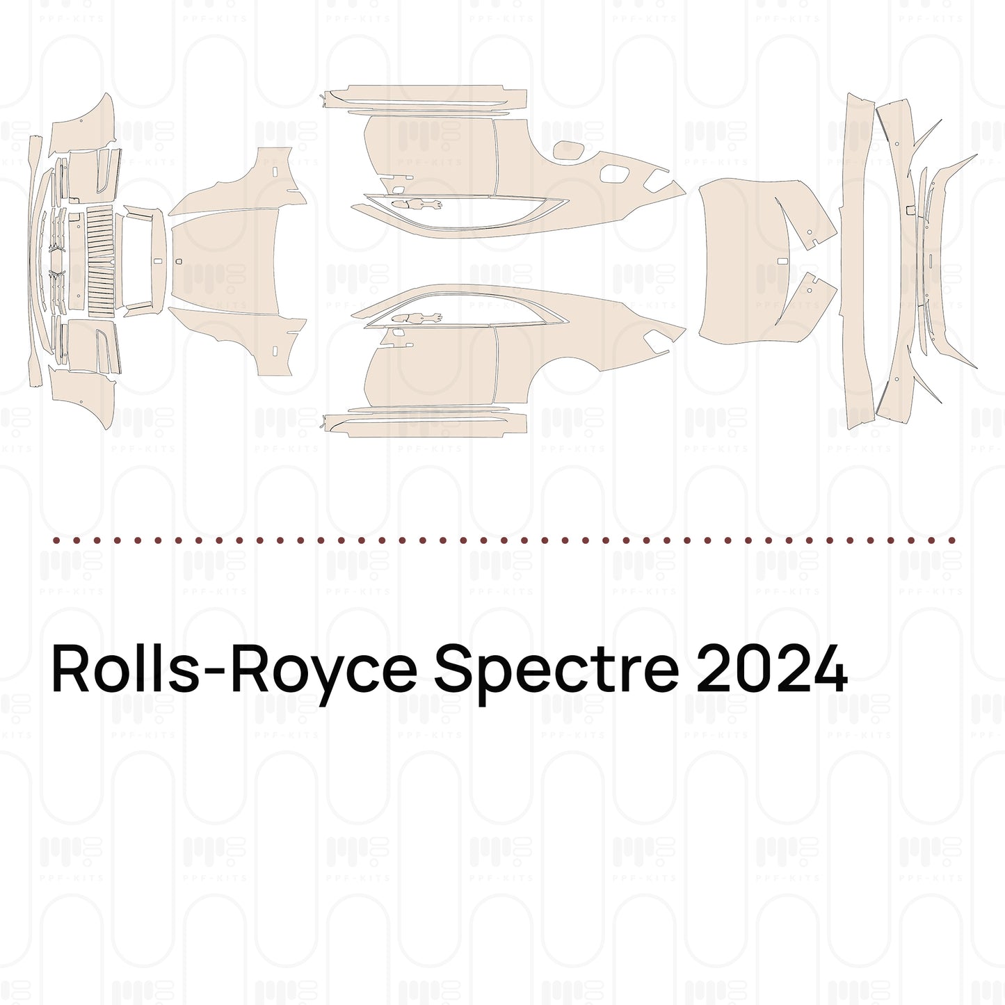 Pre-Cut PPF Rolls-Royce Spectre 2024