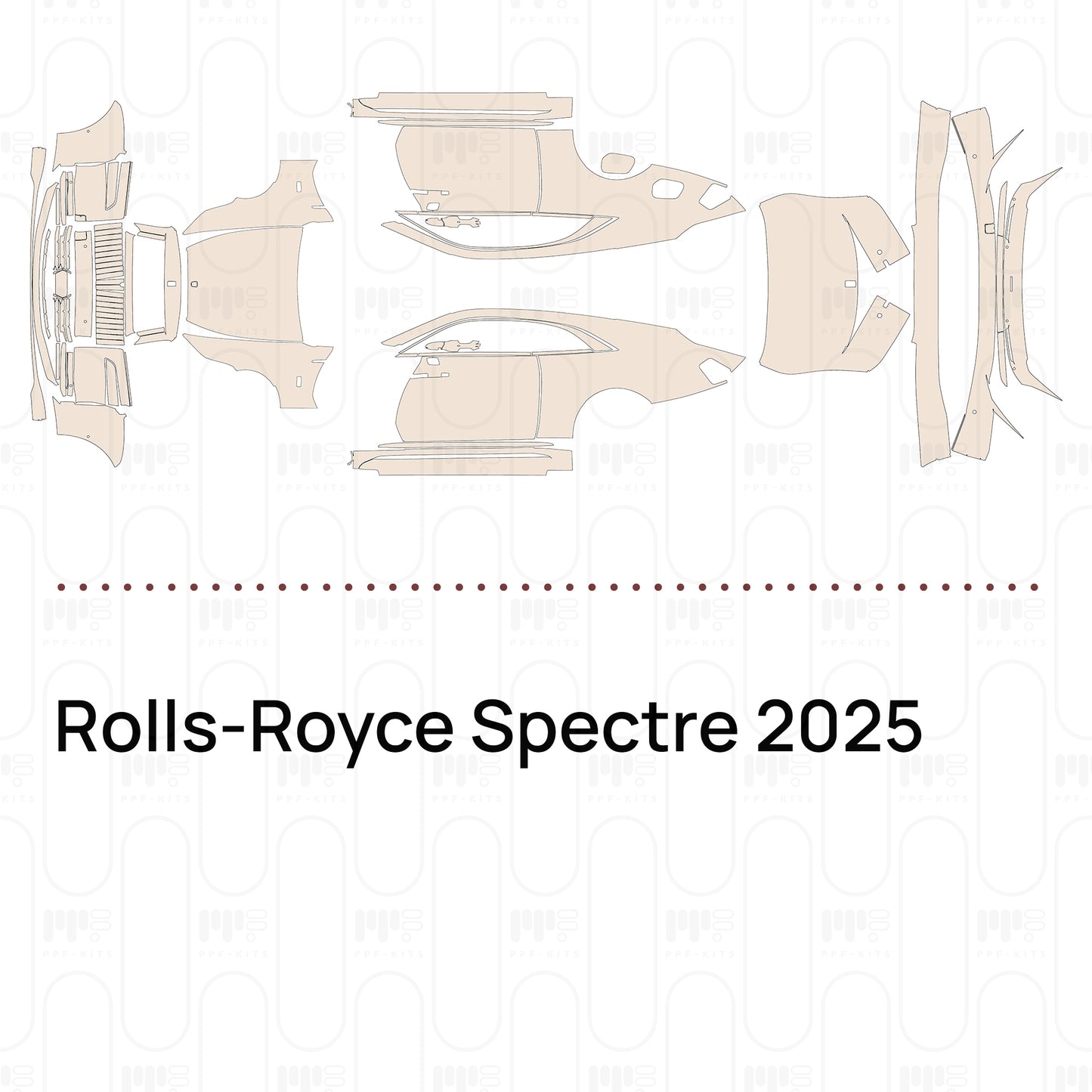 Pre-Cut PPF Rolls-Royce Spectre 2025