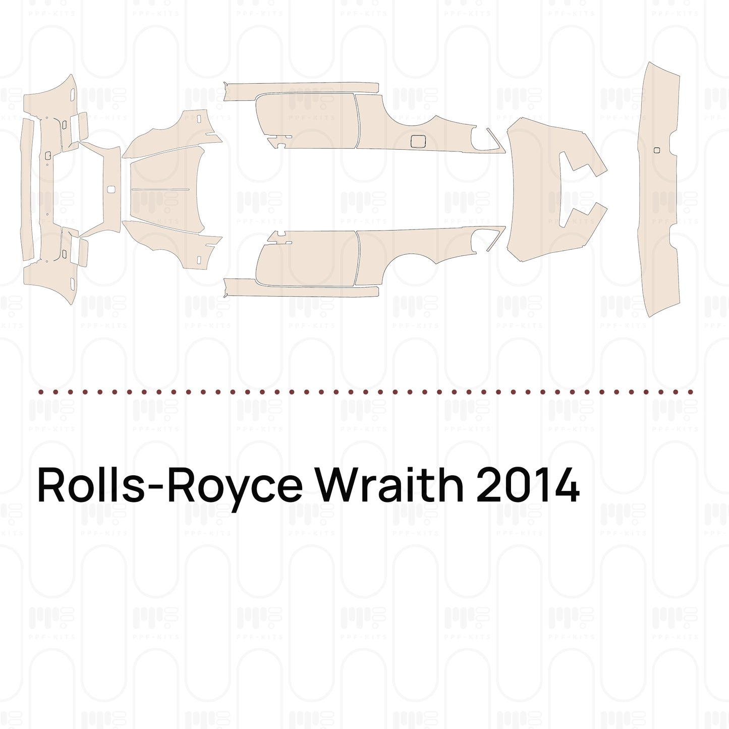 Pre-Cut PPF Rolls-Royce Wraith 2014