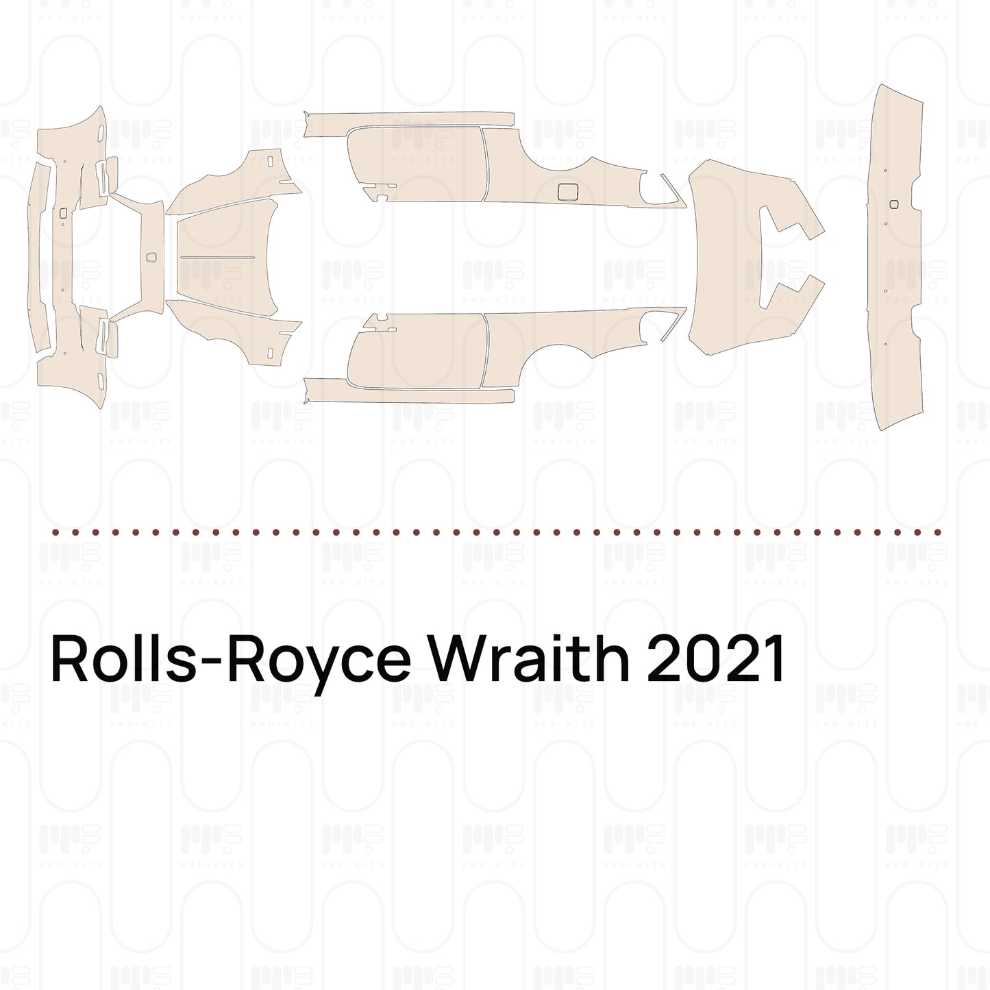 Pre-Cut PPF Rolls-Royce Wraith 2021