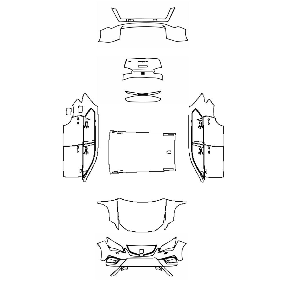 Pre-Cut PPF Seat Ateca SE 2018 - PPF-Kits