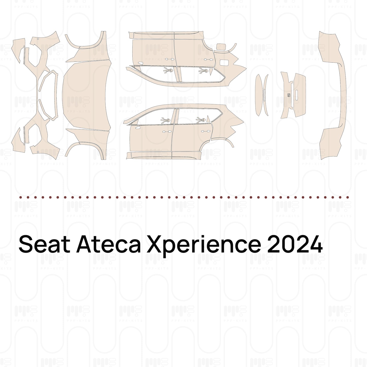 Pre-Cut PPF Seat Ateca Xperience 2024