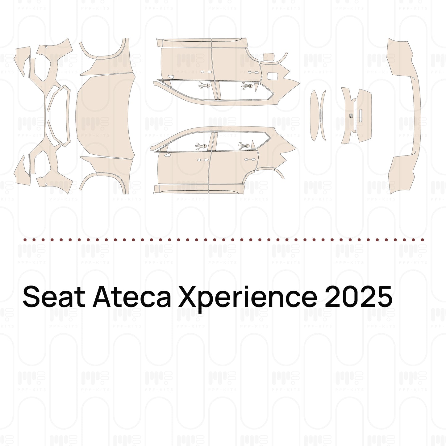 Pre-Cut PPF Seat Ateca Xperience 2025