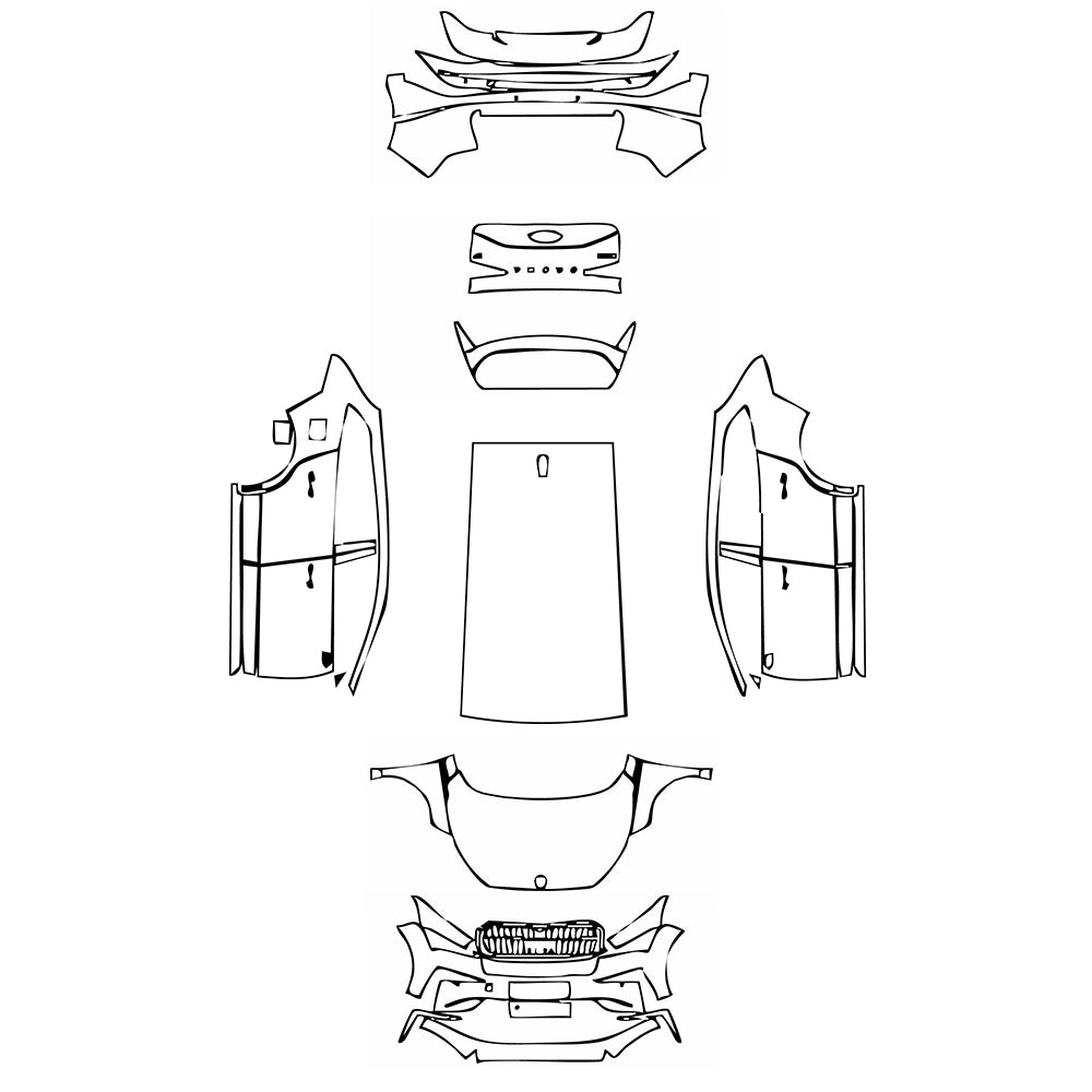 Pre-Cut PPF Skoda Enyaq iV (EU) Luxury 2021 - PPF-Kits
