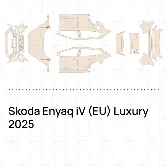 Pre-Cut PPF Skoda Enyaq iV (EU) Luxury 2025
