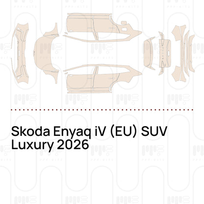 Pre-Cut PPF Skoda Enyaq iV (EU) SUV Luxury 2026