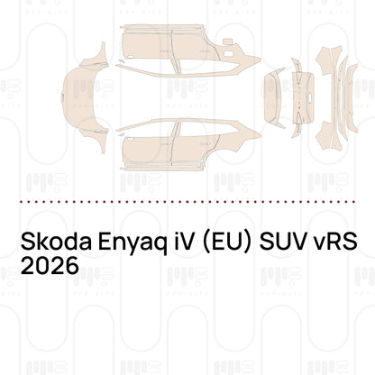 Pre-Cut PPF Skoda Enyaq iV (EU) SUV vRS 2026