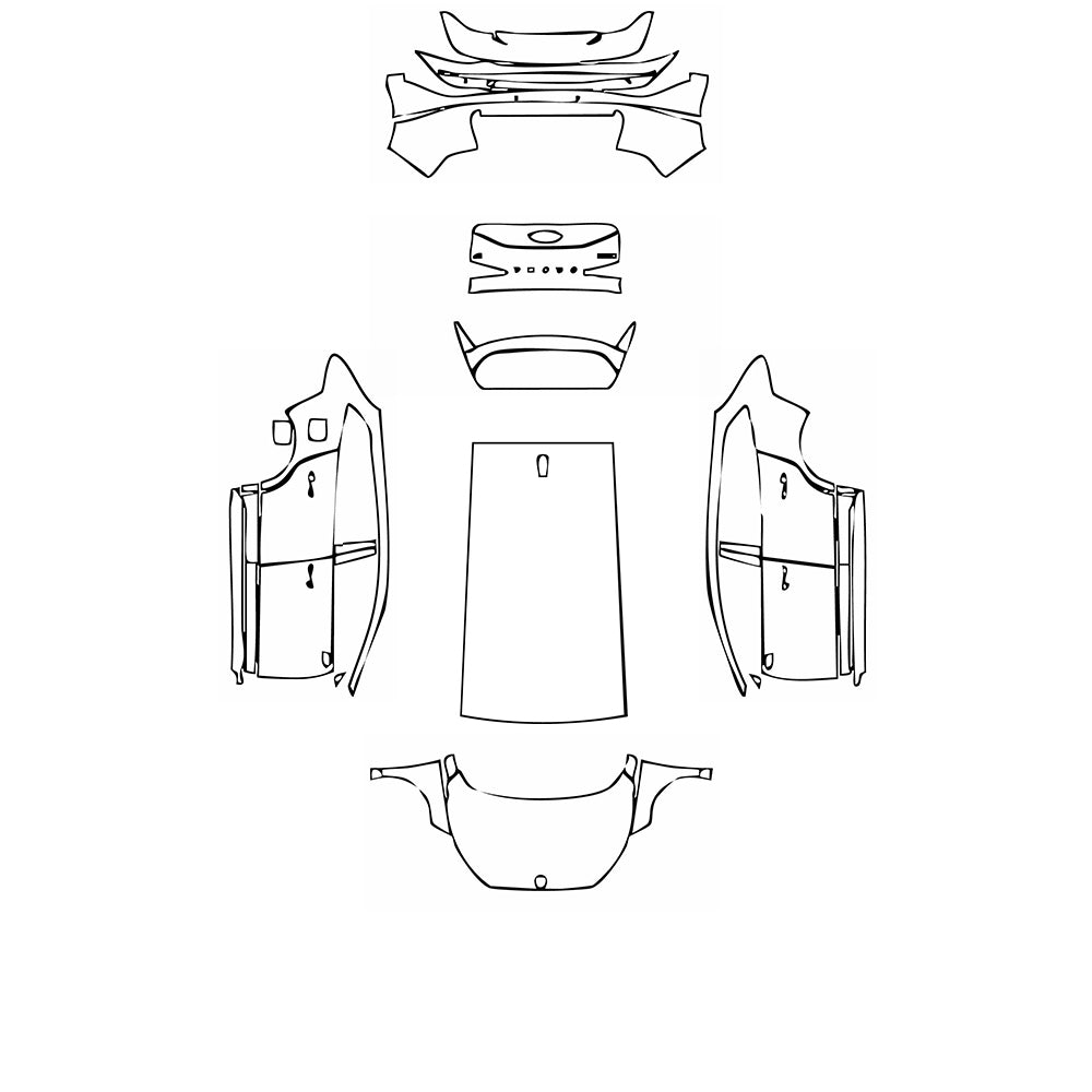 Pre-Cut PPF Skoda Enyaq iV (EU) SportLine 2021 - PPF-Kits
