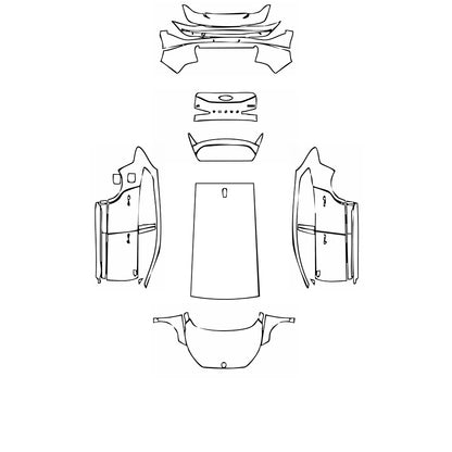 Pre-Cut PPF Skoda Enyaq iV (EU) SportLine 2021 - PPF-Kits