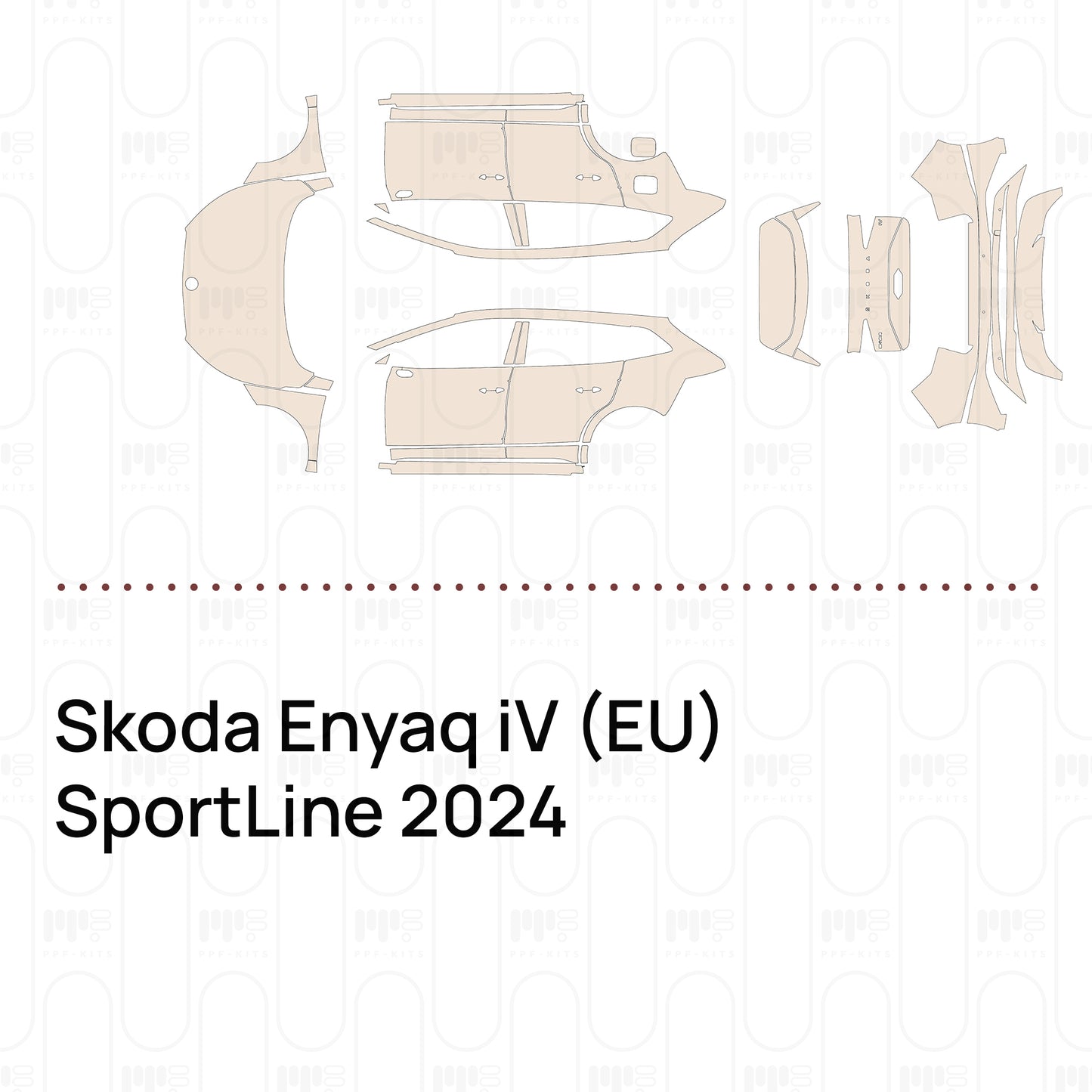 Pre-Cut PPF Skoda Enyaq iV (EU) SportLine 2024