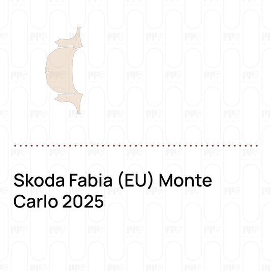 Pre-Cut PPF Skoda Fabia (EU) Monte Carlo 2025