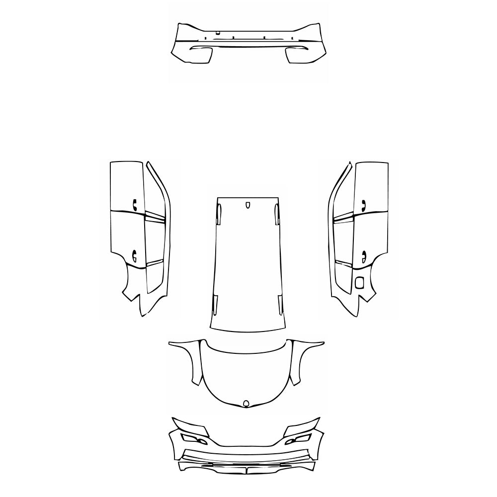 Pre-Cut PPF Skoda Kodiaq L&K (EU) 2018 - PPF-Kits