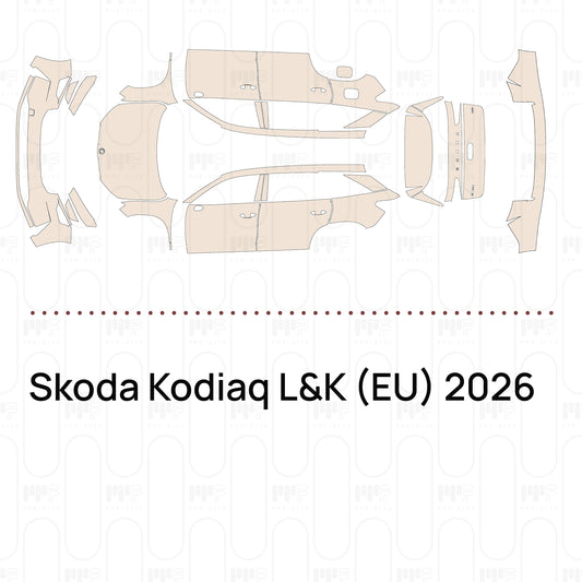 Pre-Cut PPF Skoda Kodiaq L&K (EU) 2026