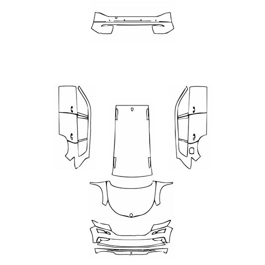 Pre-Cut PPF Skoda Kodiaq VRS (EU) 2019 - PPF-Kits