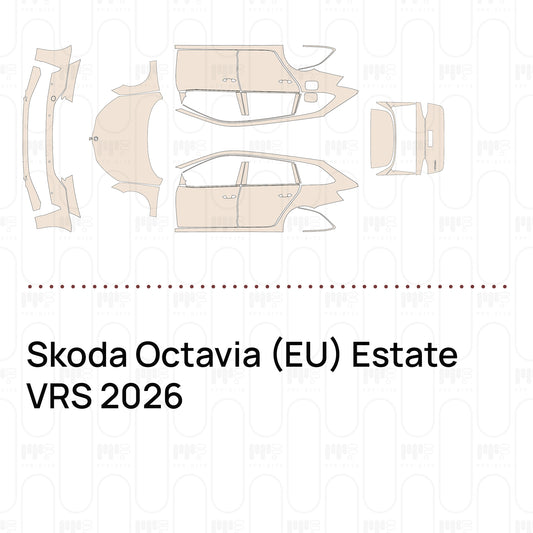 Pre-Cut PPF Skoda Octavia (EU) Estate VRS 2026