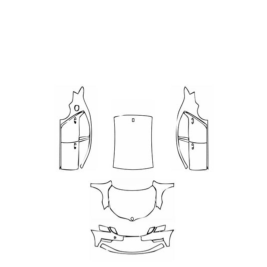 Pre-Cut PPF Skoda Octavia (EU) Hatch Base 2019 - PPF-Kits