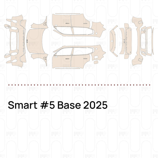 Pre-Cut PPF Smart #5 Base 2025