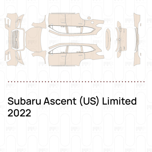 Pre-Cut PPF Subaru Ascent (US) Limited 2022