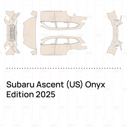 Pre-Cut PPF Subaru Ascent (US) Onyx Edition 2025