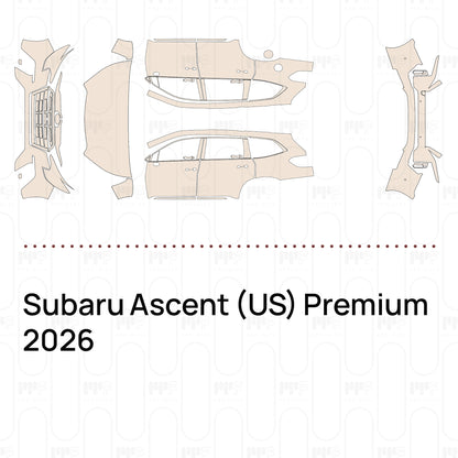 Pre-Cut PPF Subaru Ascent (US) Premium 2026