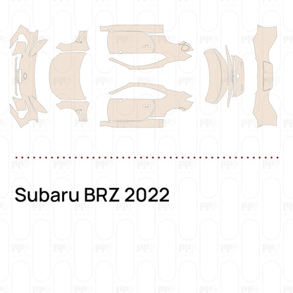 Pre-Cut PPF Subaru BRZ 2022