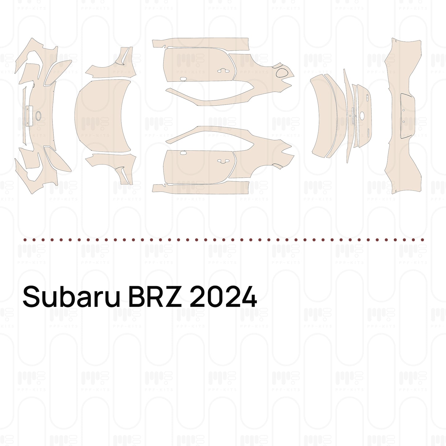 Pre-Cut PPF Subaru BRZ 2024