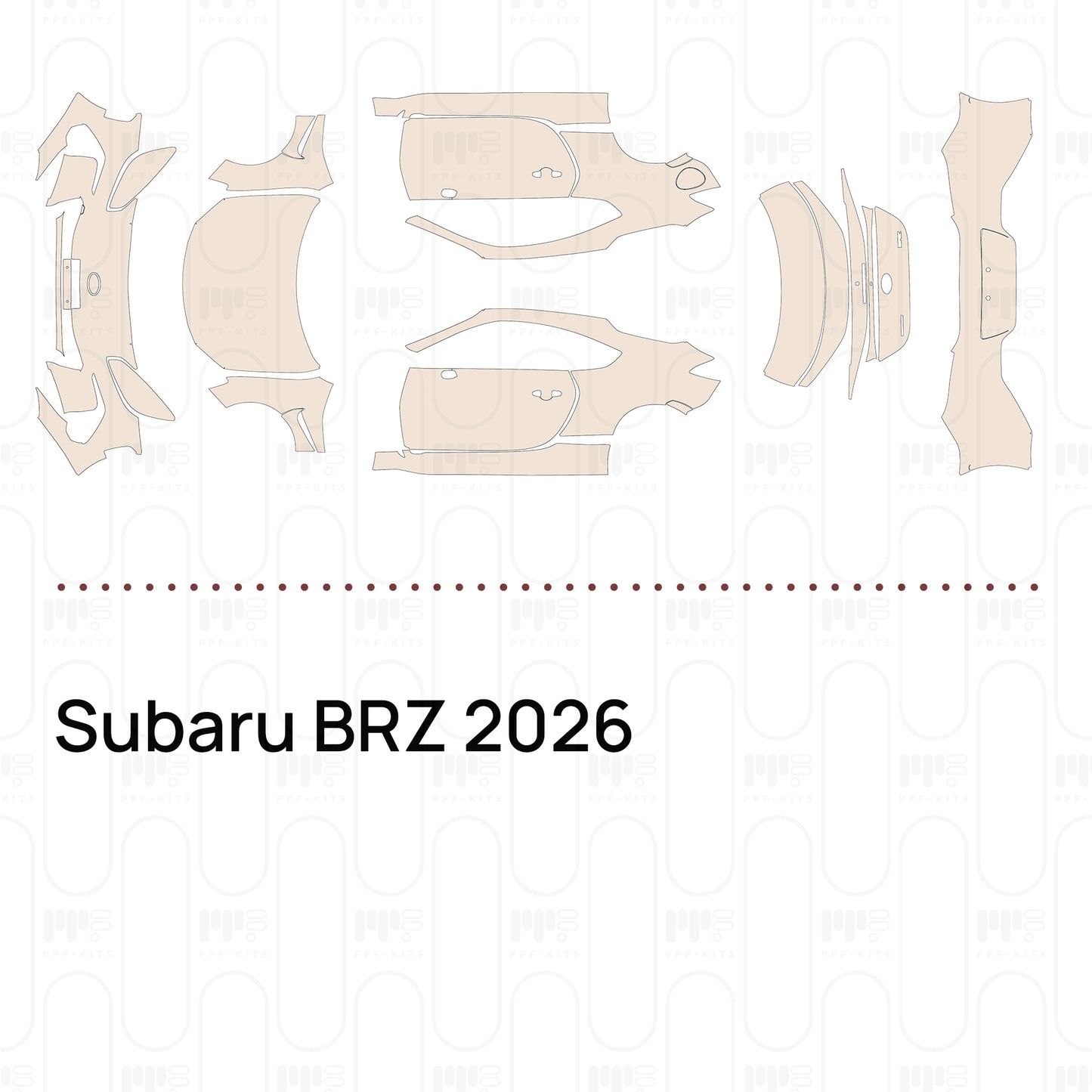 Pre-Cut PPF Subaru BRZ 2026