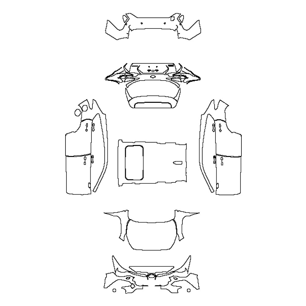 Pre-Cut PPF Subaru Crosstrek (CN) 2025 - PPF-Kits