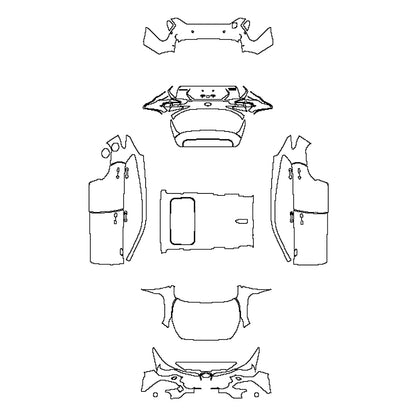 Pre-Cut PPF Subaru Crosstrek (US) Base 2025 - PPF-Kits
