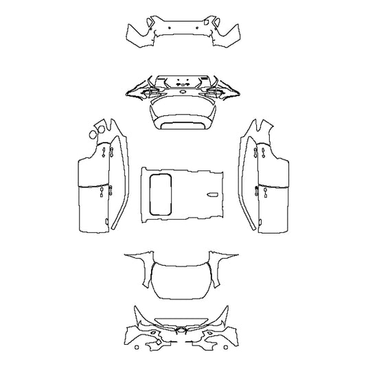 Pre-Cut PPF Subaru Crosstrek (US) Premium 2025 - PPF-Kits