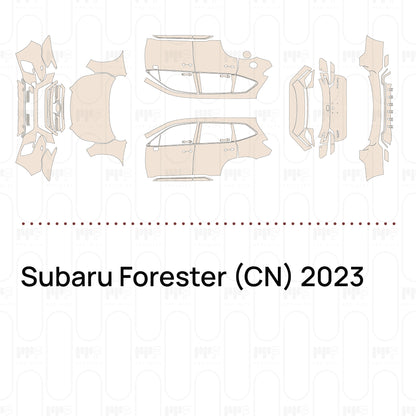 Pre-Cut PPF Subaru Forester (CN) 2023