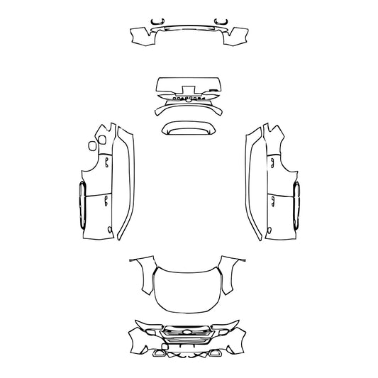 Pre-Cut PPF Subaru Forester (US) Limited 2025 - PPF-Kits