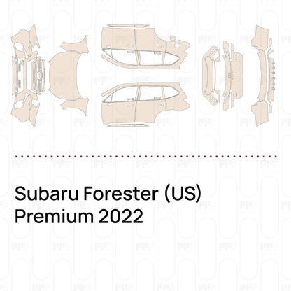 Pre-Cut PPF Subaru Forester (US) Premium 2022