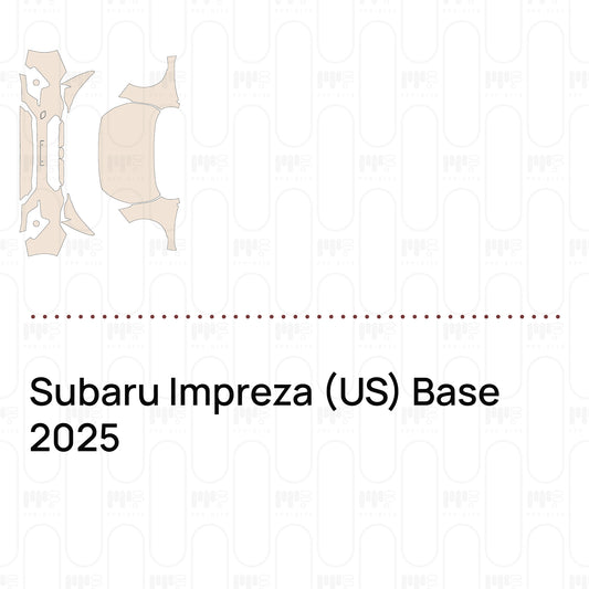Pre-Cut PPF Subaru Impreza (US) Base 2025