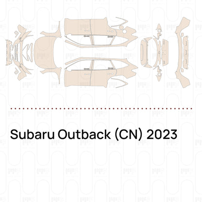 Pre-Cut PPF Subaru Outback (CN) 2023
