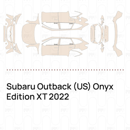 Pre-Cut PPF Subaru Outback (US) Onyx Edition XT 2022
