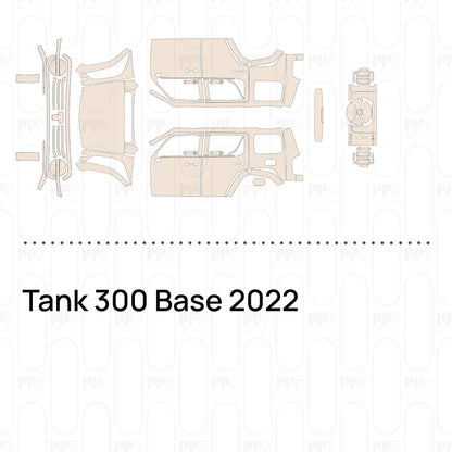 Pre-Cut PPF Tank 300 Base 2022