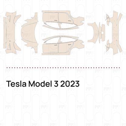 Pre-Cut PPF Tesla Model 3 2023