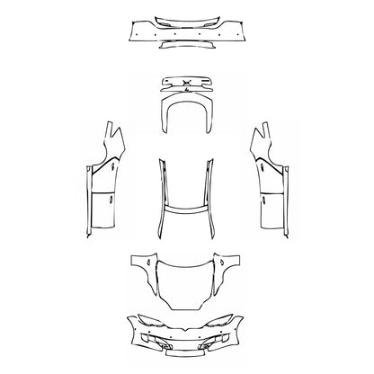 Pre-Cut PPF Tesla Model S 2020 - PPF-Kits