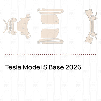 Pre-Cut PPF Tesla Model S Base 2026