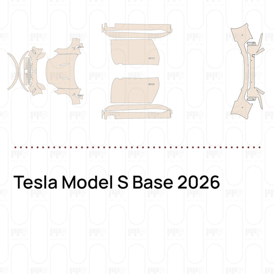 Pre-Cut PPF Tesla Model S Base 2026
