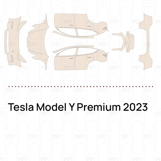 Pre-Cut PPF Tesla Model Y Premium 2023