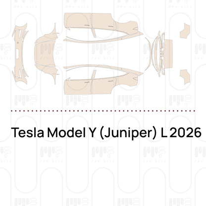 Pre-Cut PPF Tesla Model Y (Juniper) L 2026