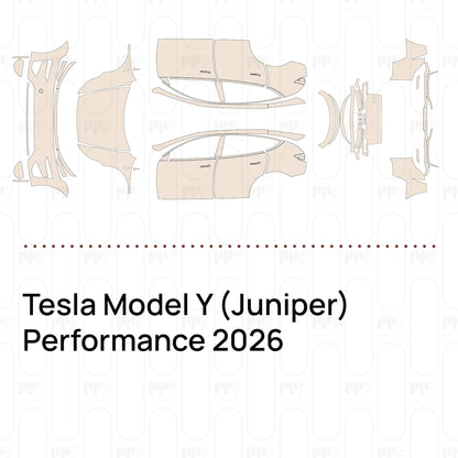 Pre-Cut PPF Tesla Model Y (Juniper) Performance 2026